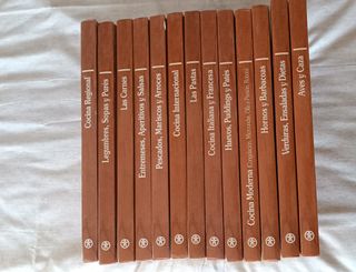Lote 12 libros recetas cocina