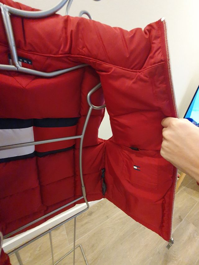 Chaleco plumas niña Tommy Hilfiger talla 14/L