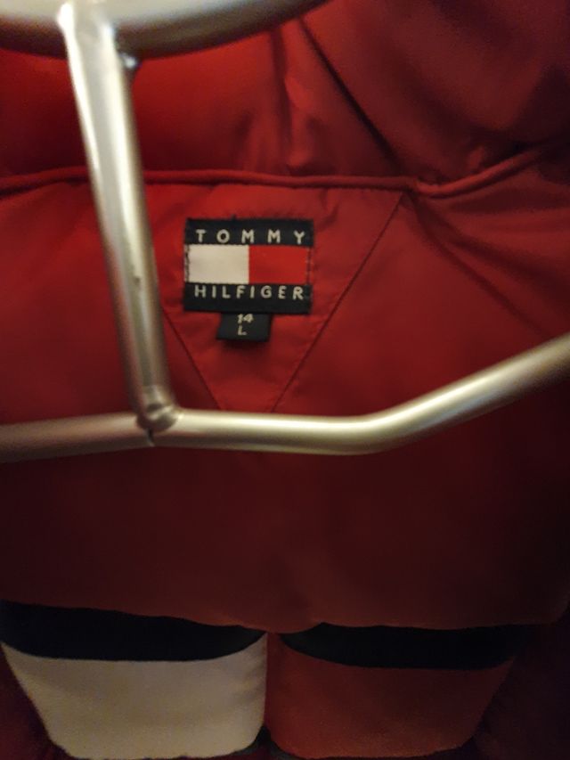 Chaleco plumas niña Tommy Hilfiger talla 14/L