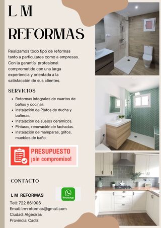 REFORMA DE BAÑO 