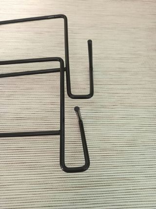 2 sujetalibros hierro negro