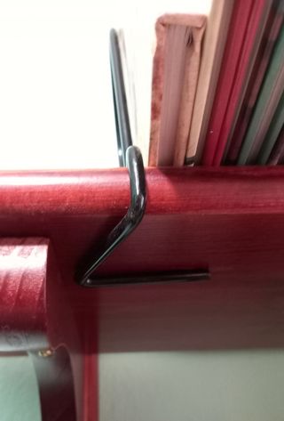 2 sujetalibros hierro negro