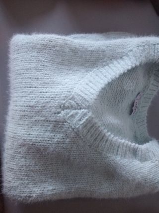 Jerseis blanco y verde malva 