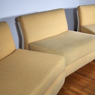 Poltrone modulabili modello Amanta, Mario Bellini