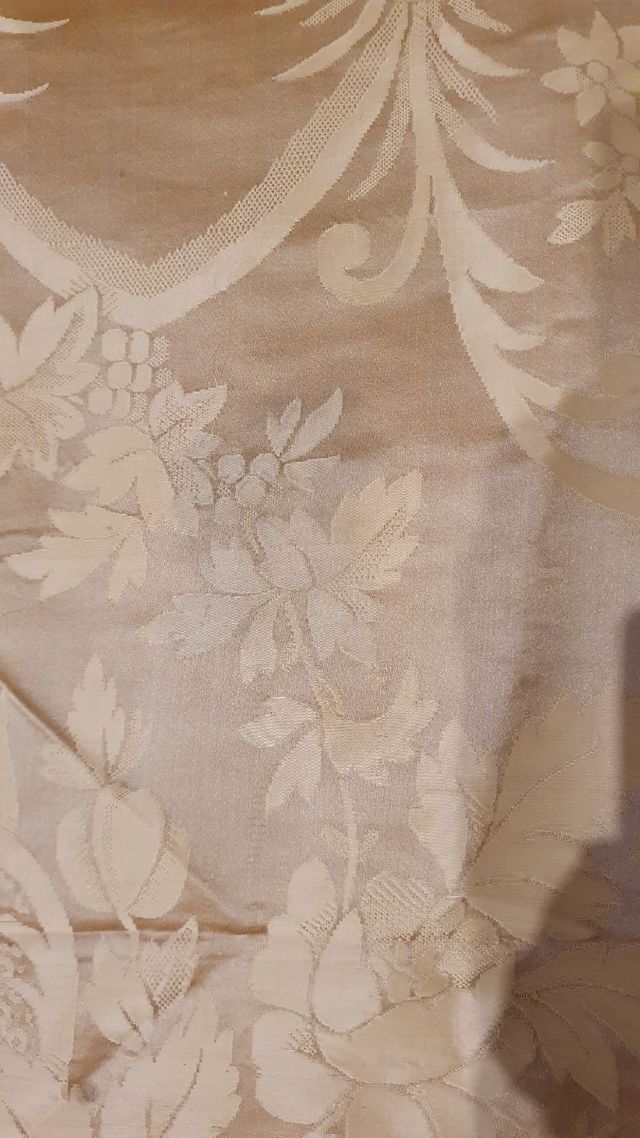 Colcha de seda damasco