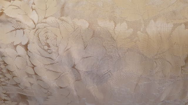 Colcha de seda damasco