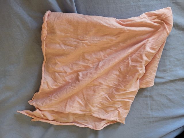 Sciarpa in cotone rosa