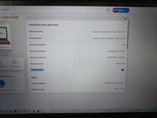 Portátil HP pavilion 15 bc008ns