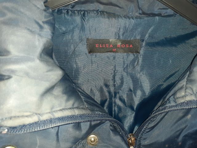 Giubbotto con cappuccio piumato donna