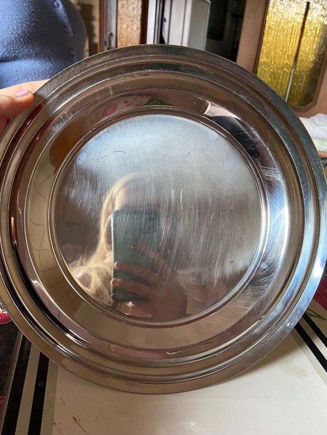 Vassoio in acciaio inox