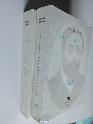Isaac Albéniz Su obra para piano 2 tomos Iglesias