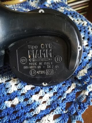 clacson moto fiamm 12V 47395