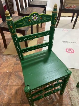 Silla sevillana conjunto