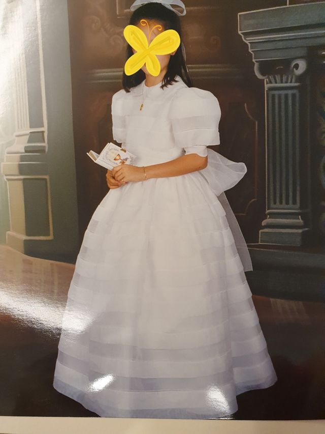 Vestido COMUNIÓN niña de alta costura
