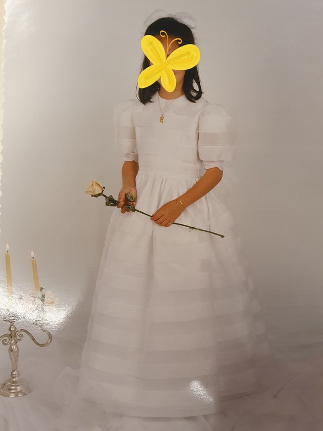 Vestido COMUNIÓN niña de alta costura