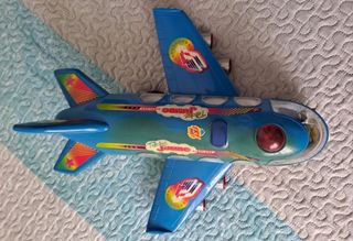 Avión con movimiento.