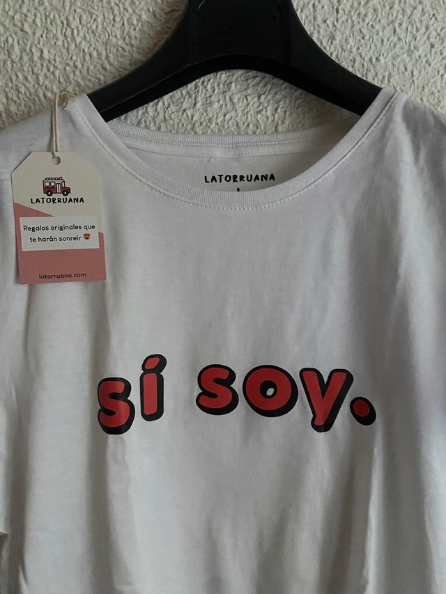 Camiseta Sí Soy Mensaje La Torruana