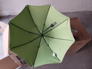 Parasol stokke xplory. Verde. Hago envio