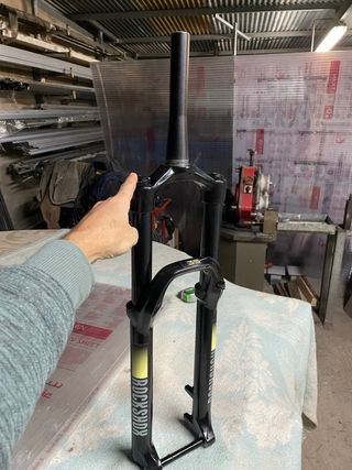 Horquilla Rock Shock Silver