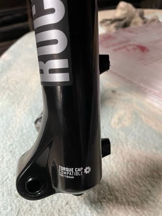 Horquilla Rock Shock Silver