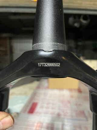 Horquilla Rock Shock Silver