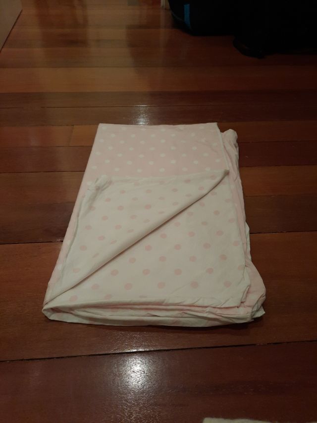 Funda nórdica cuna reversible zara home