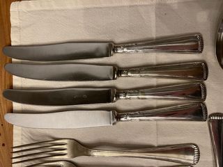 Posate novalux  anni 60 arg 1000 placcati