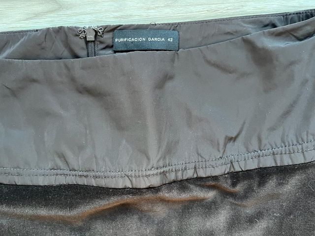 Falda de Purificación Garcia