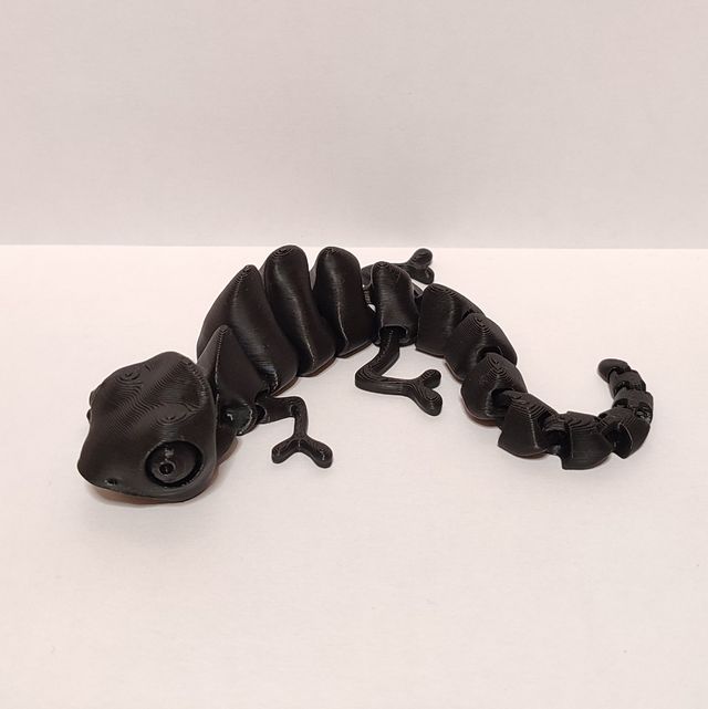Camaleonte Articolato Snodabile Stampata in 3D