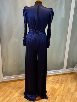 conjunto pantalón y blusa con manga de fiesta