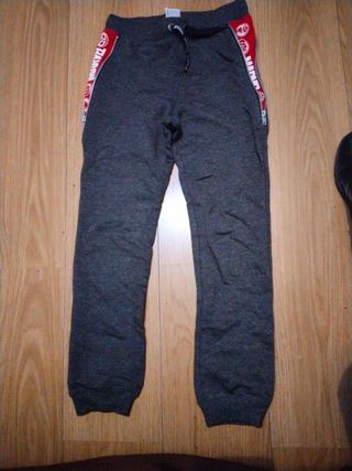 Pantalón chándal niño marvel gris oscuro