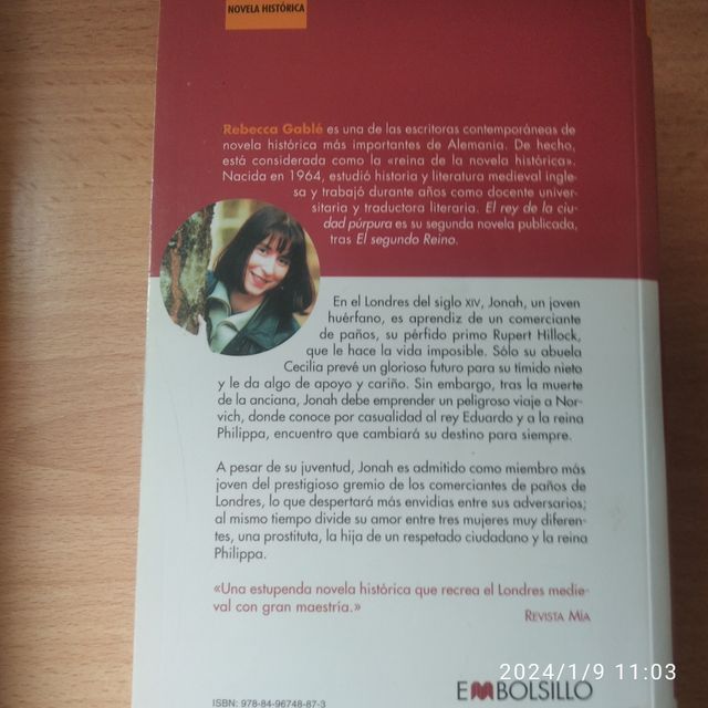 Libro El Rey de la Ciudad Púrpura