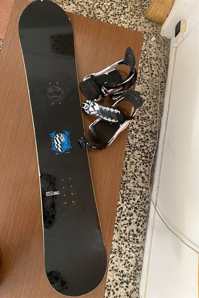 tavola da snow board + attacchi NITRO