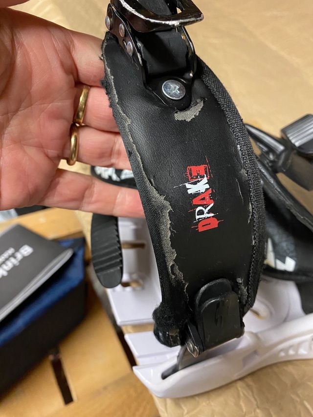 tavola da snow board + attacchi NITRO