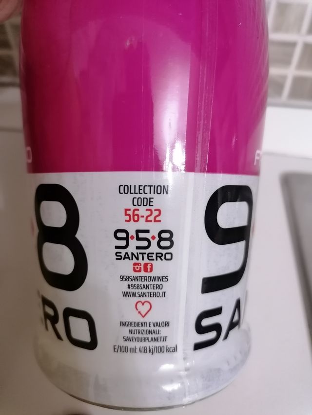 Bottiglia Santero vuota da collezione