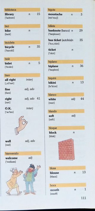 DICCIONARIO BASICO ILUSTRADO ESPAÑOL-INGLES