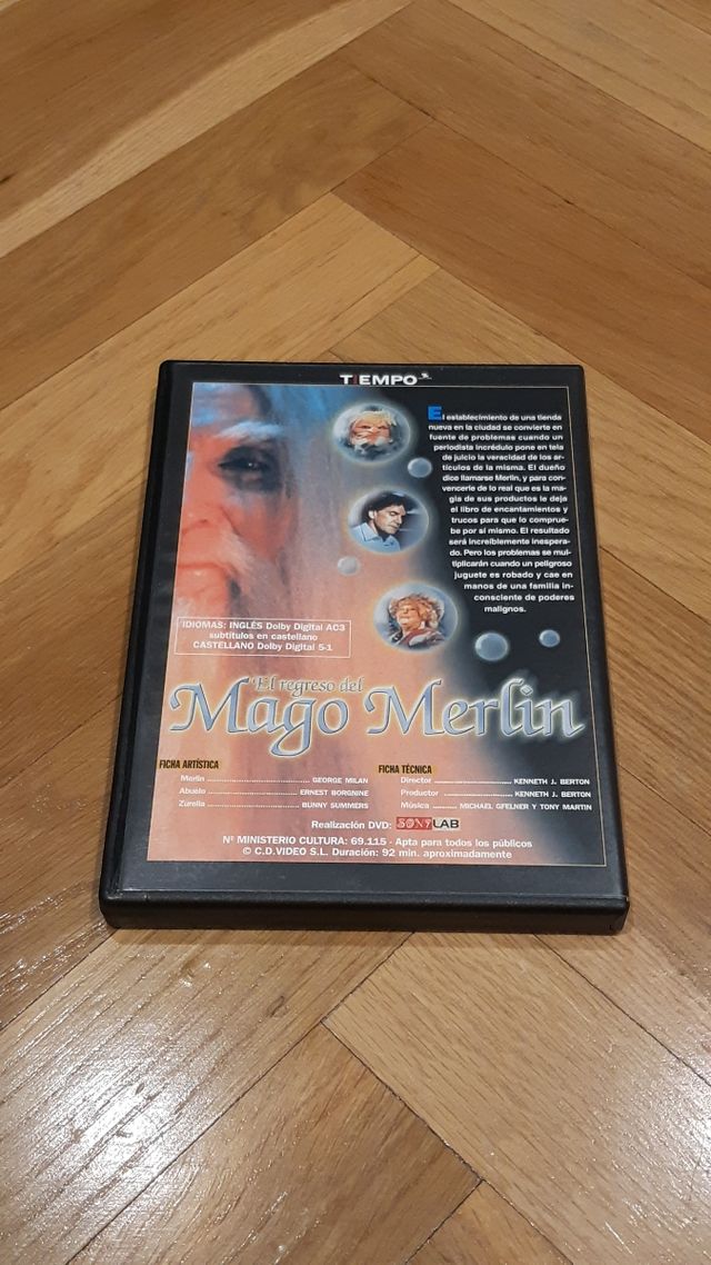 DVD - Mago Merlín