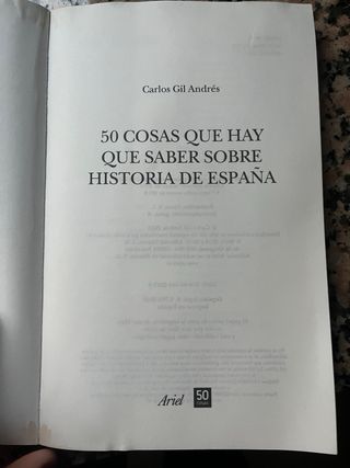 50 cosas que debes saber de la historia de España