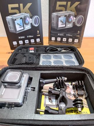 Cámara deportiva Ausek 5k + Accesorios