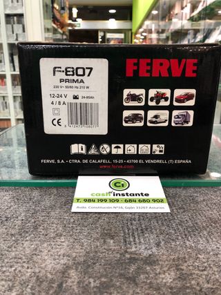 Cargador De Bateria De coche Ferve F-807 