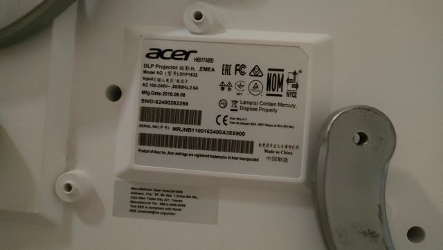 Proyector profesional acer