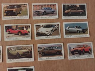 Lote cromos COCHES de Motor16