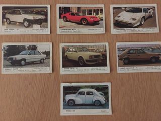 Lote cromos COCHES de Motor16