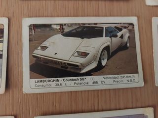 Lote cromos COCHES de Motor16