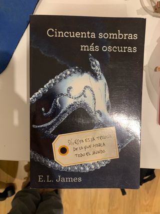Libro Cincuenta sombras mas mas oscuras