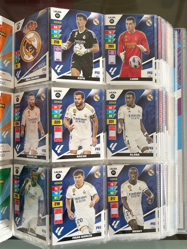 Equipo Completo 18 Real Madrid Adrenalyn 2023-24