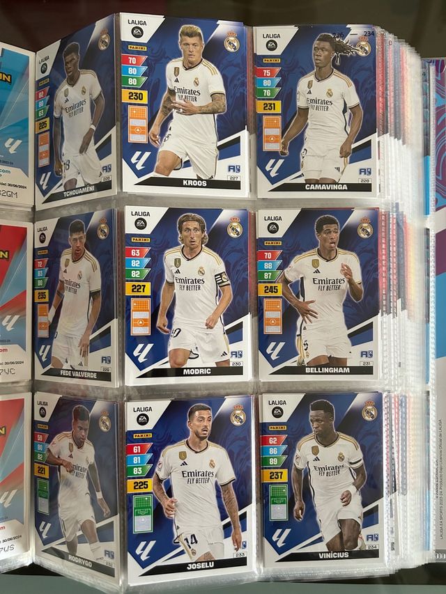 Equipo Completo 18 Real Madrid Adrenalyn 2023-24