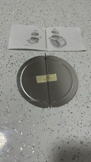 Clapeta anti-retorno campana extractora.