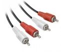 Cable de audio 2 RCA macho a 2 RCA macho