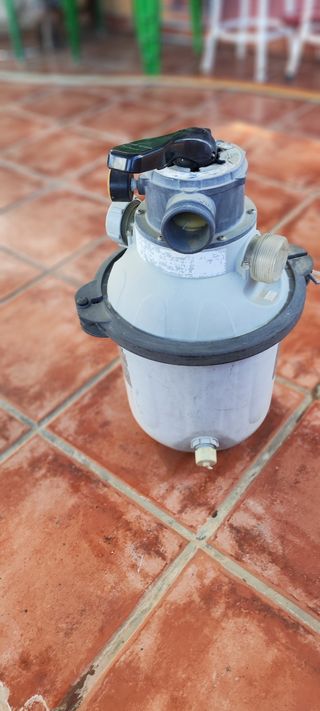 Motor/bomba y filtro de depuradora de piscina